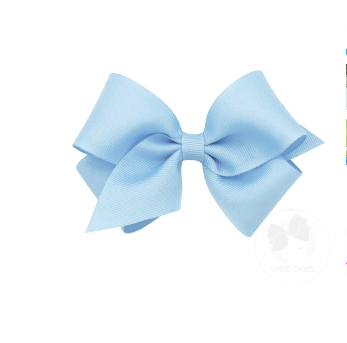 Small Classic Grosgrain Hair Bow - Multiple Color Options