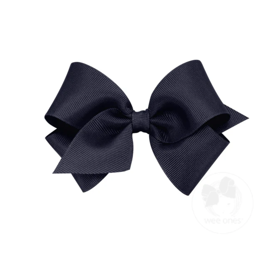 Small Classic Grosgrain Hair Bow - Multiple Color Options