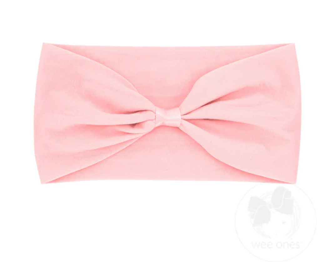 Baby Girls Nylon Add-a-Bow Band - Multiple Color Options