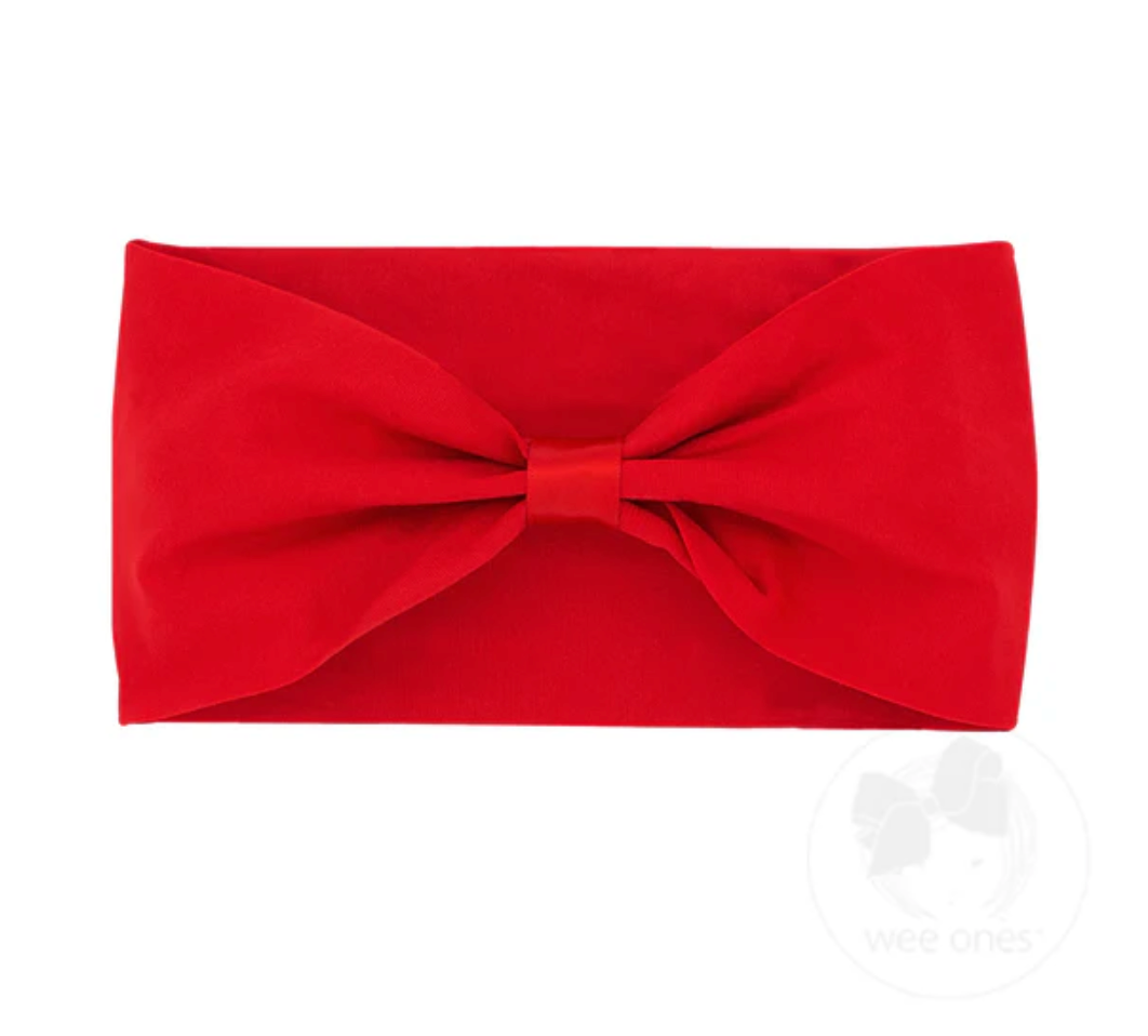 Baby Girls Nylon Add-a-Bow Band - Multiple Color Options