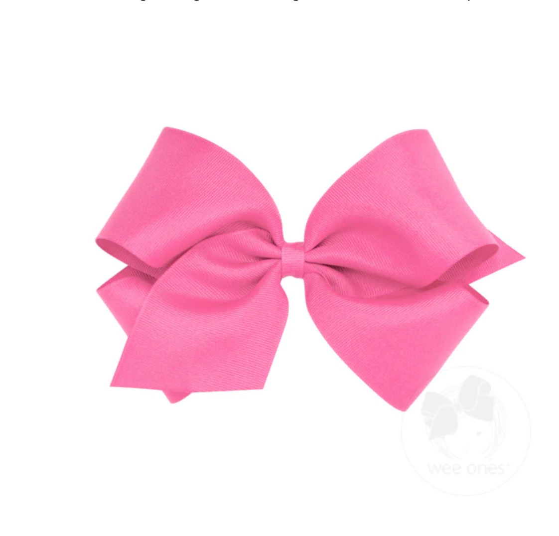 King Classic Grosgrain Hair Bow - Multiple Color Options