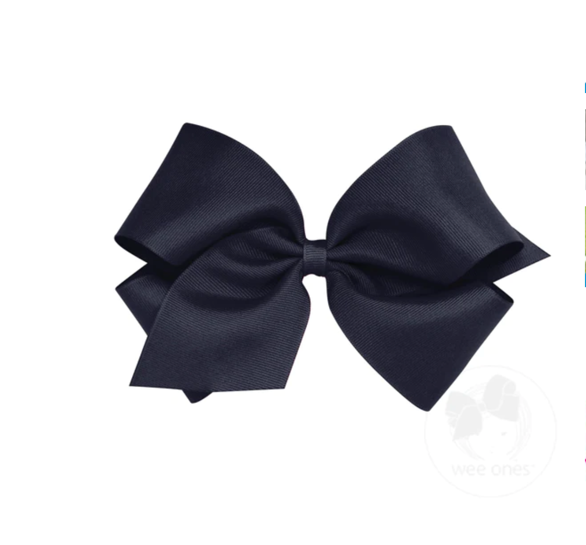 King Classic Grosgrain Hair Bow - Multiple Color Options