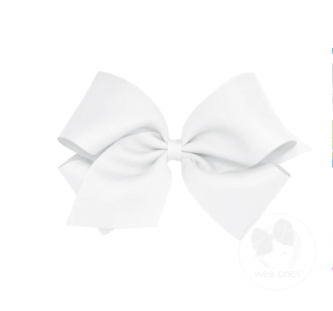 King Classic Grosgrain Hair Bow - Multiple Color Options