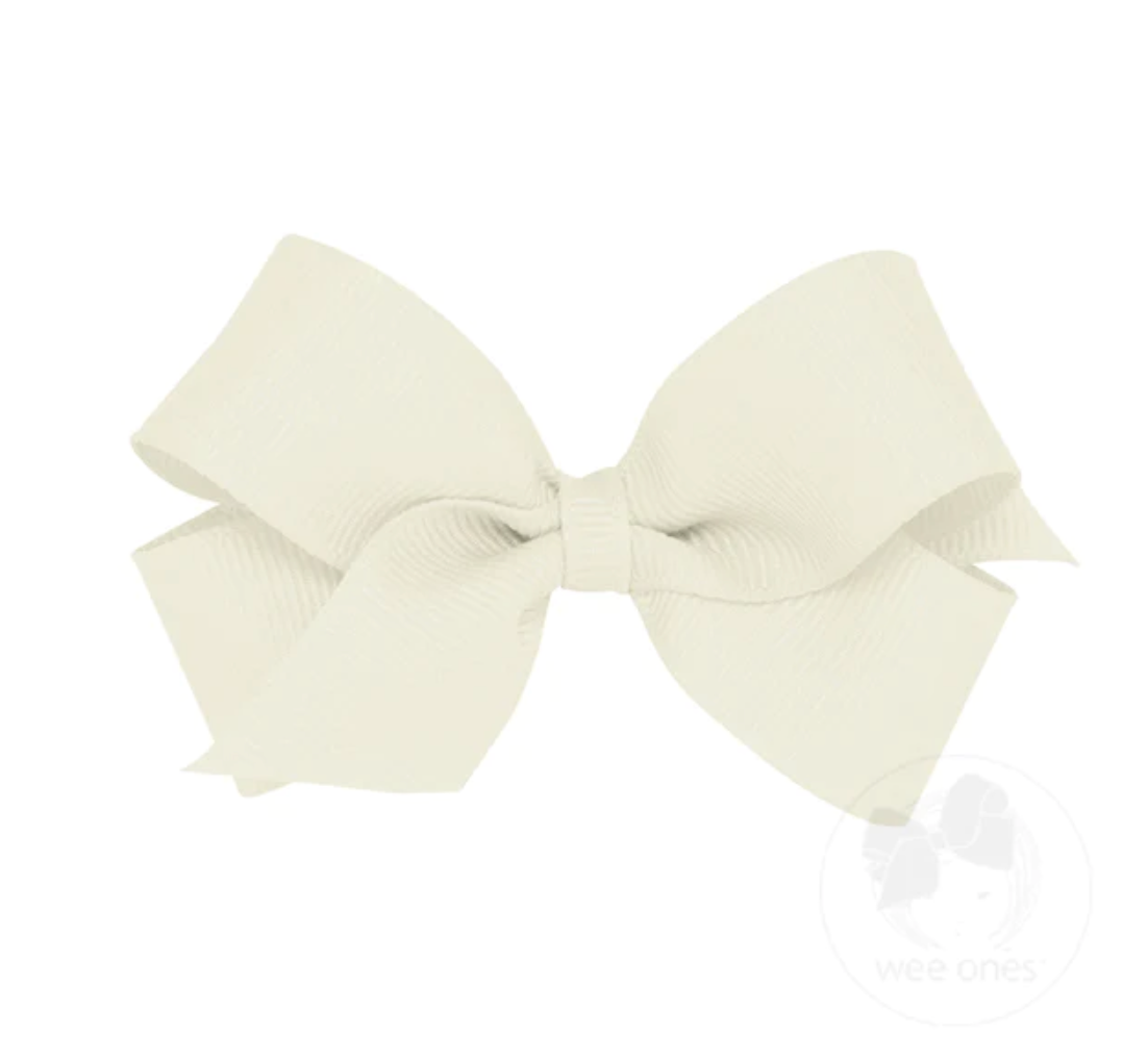 Mini Classic Grosgrain Hair Bow - Multiple Color Options