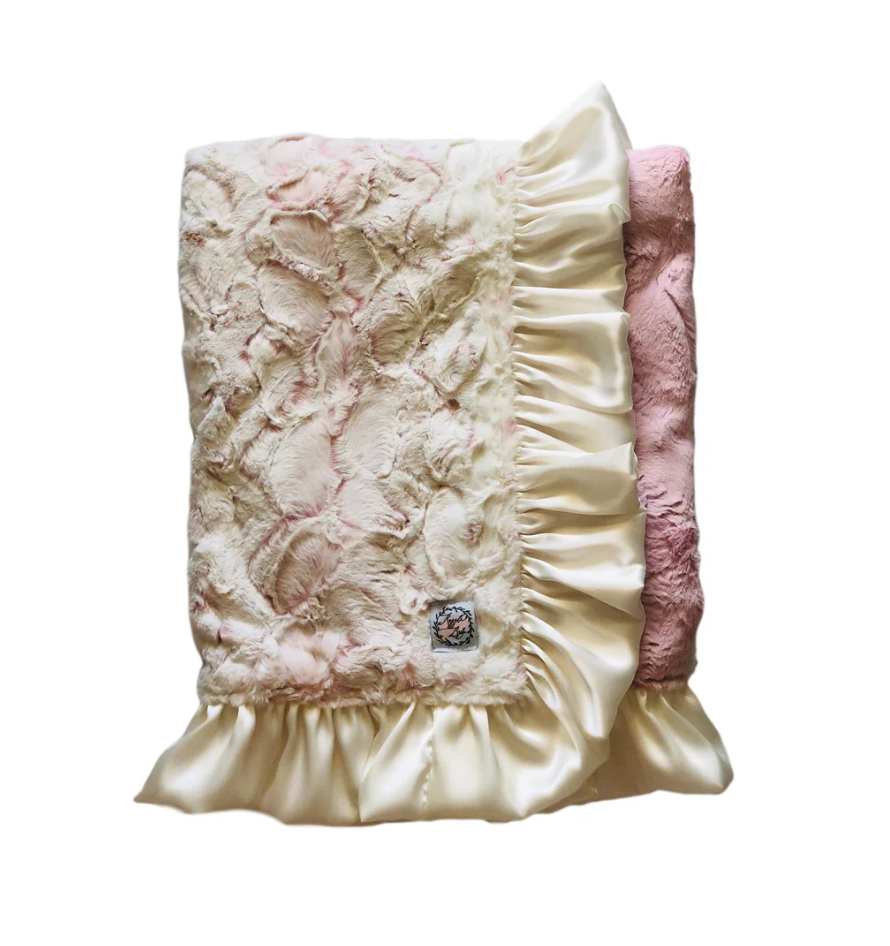 Double Plush Blanket - Multiple Color Options