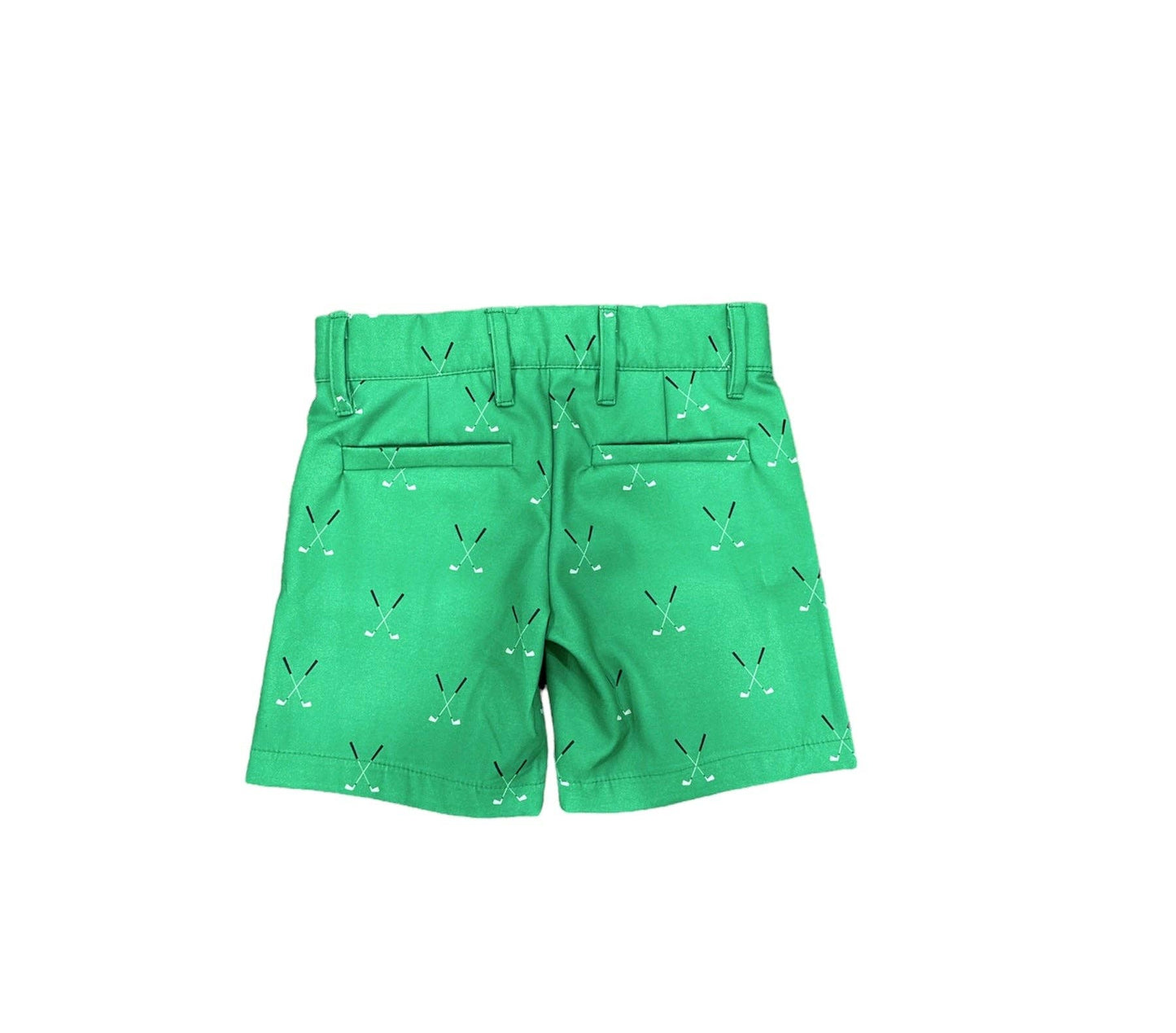 Boys Golf Shorts - Emerald Golf