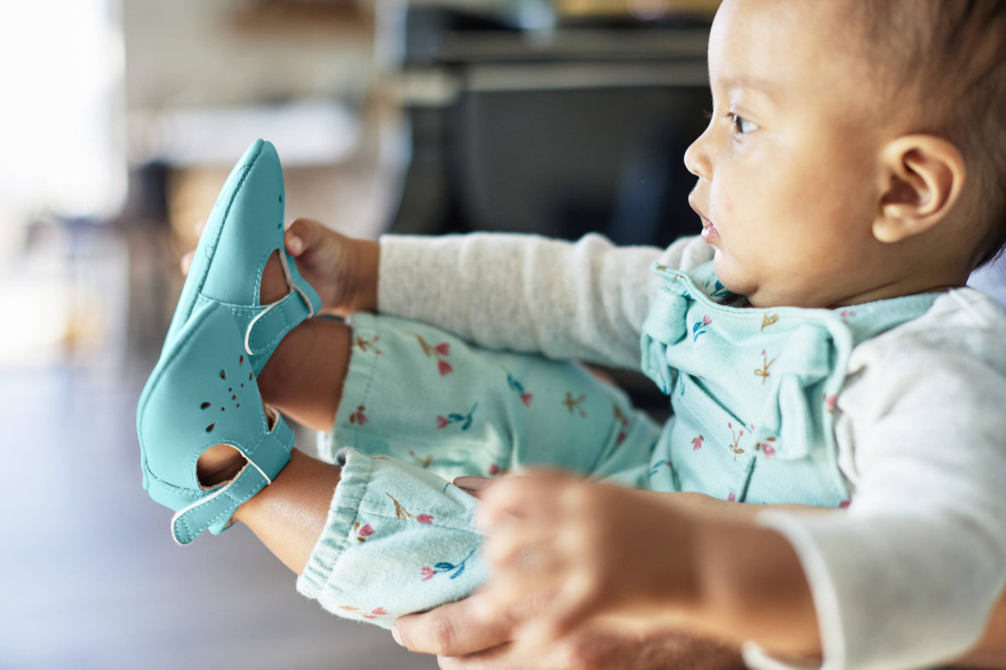 Mary Jane Crystal Blue