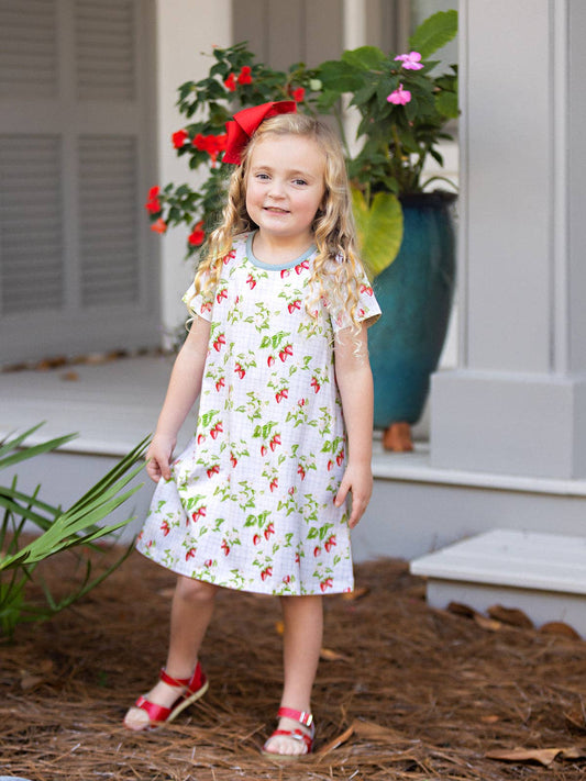 Mary Chase Sweet Strawberry Dress