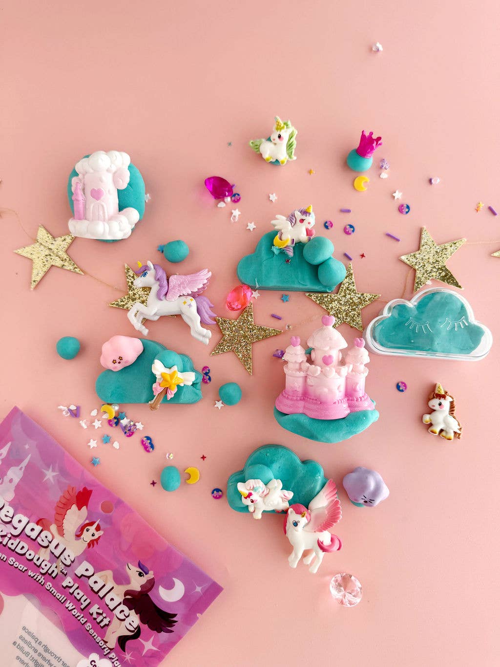 Pegasus Palace KidDough Play Kit (Cotton Candy)