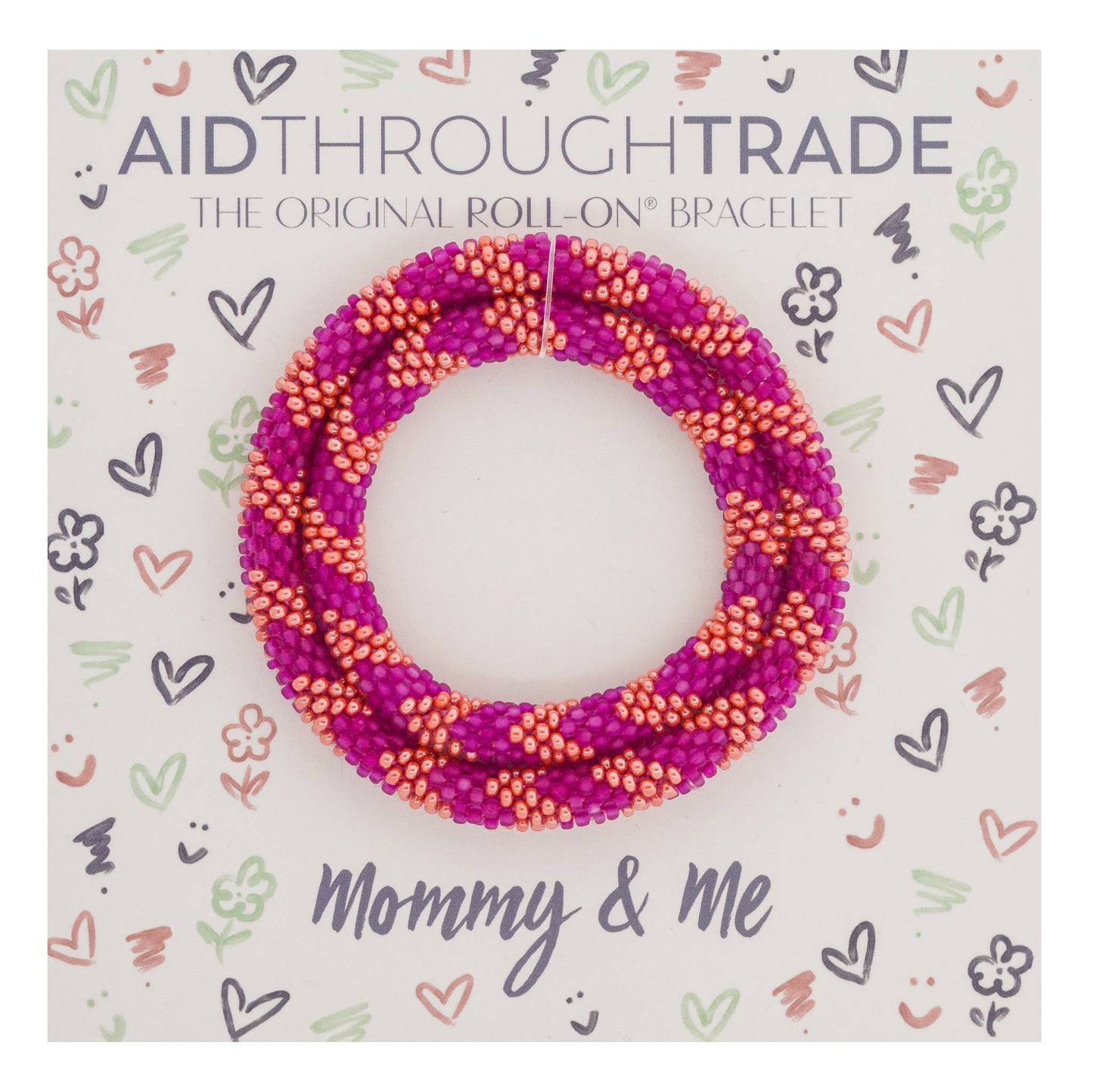 Mommy & Me Roll-On® Bracelets-Fruit Punch