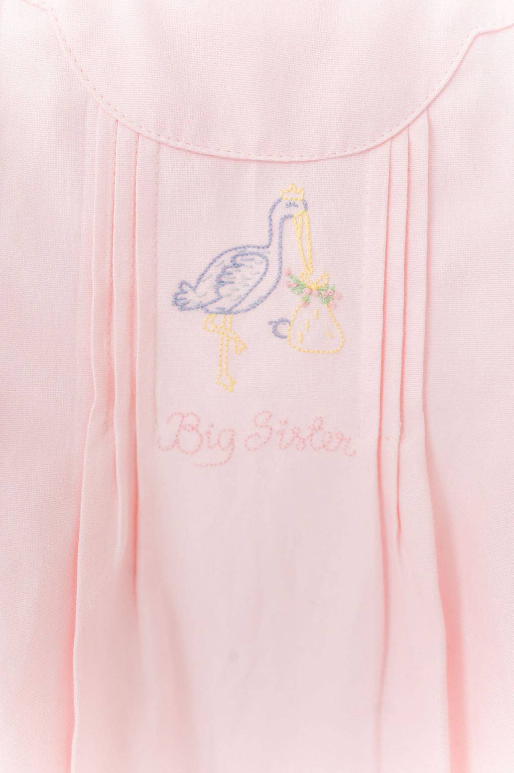 Big Sister Embroidered Dress
