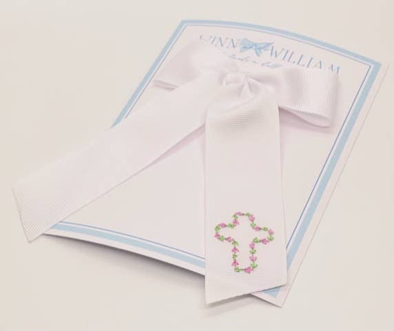 Winn & William Floral Cross Bow
