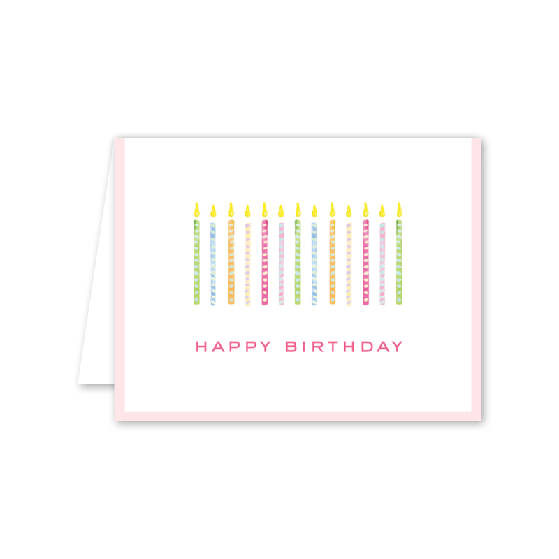 Funfetti Candles Birthday Card