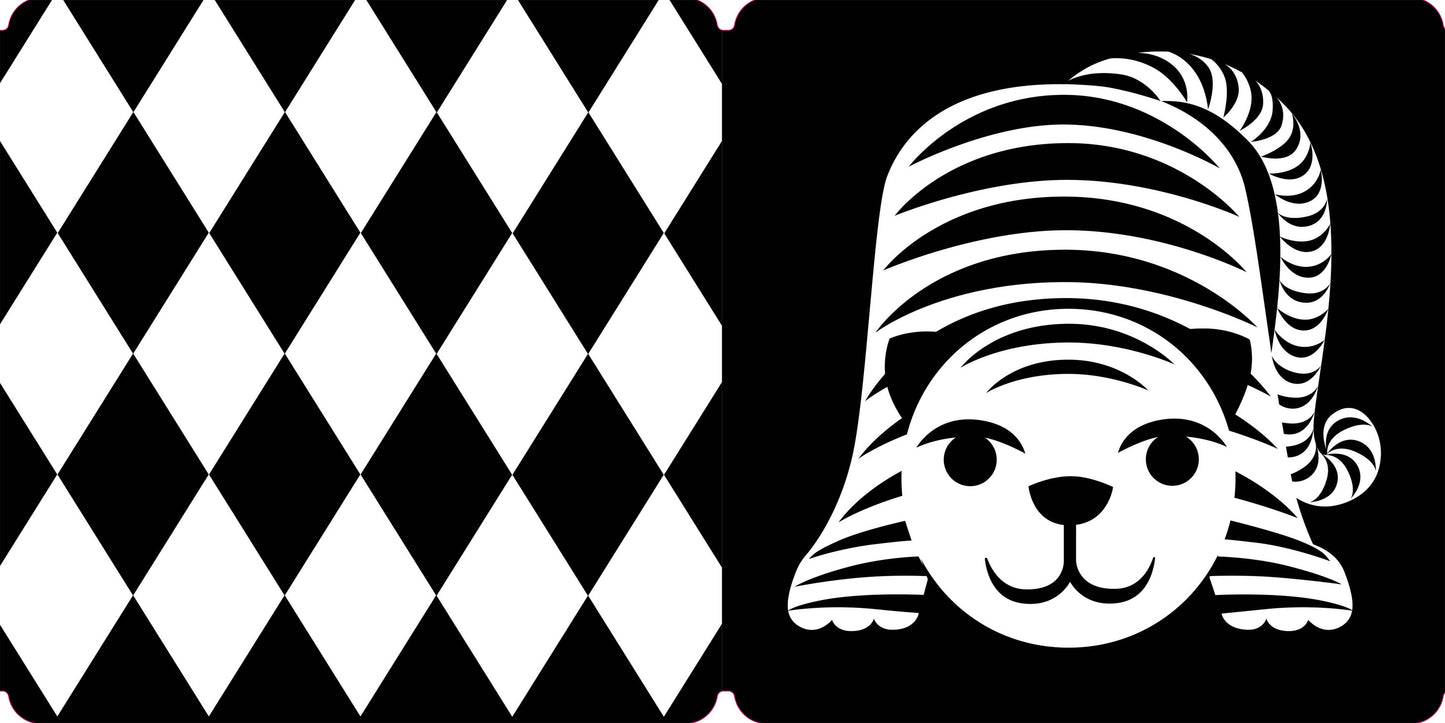 Spring Street Tummy Time: Baby's First Book in Black & White