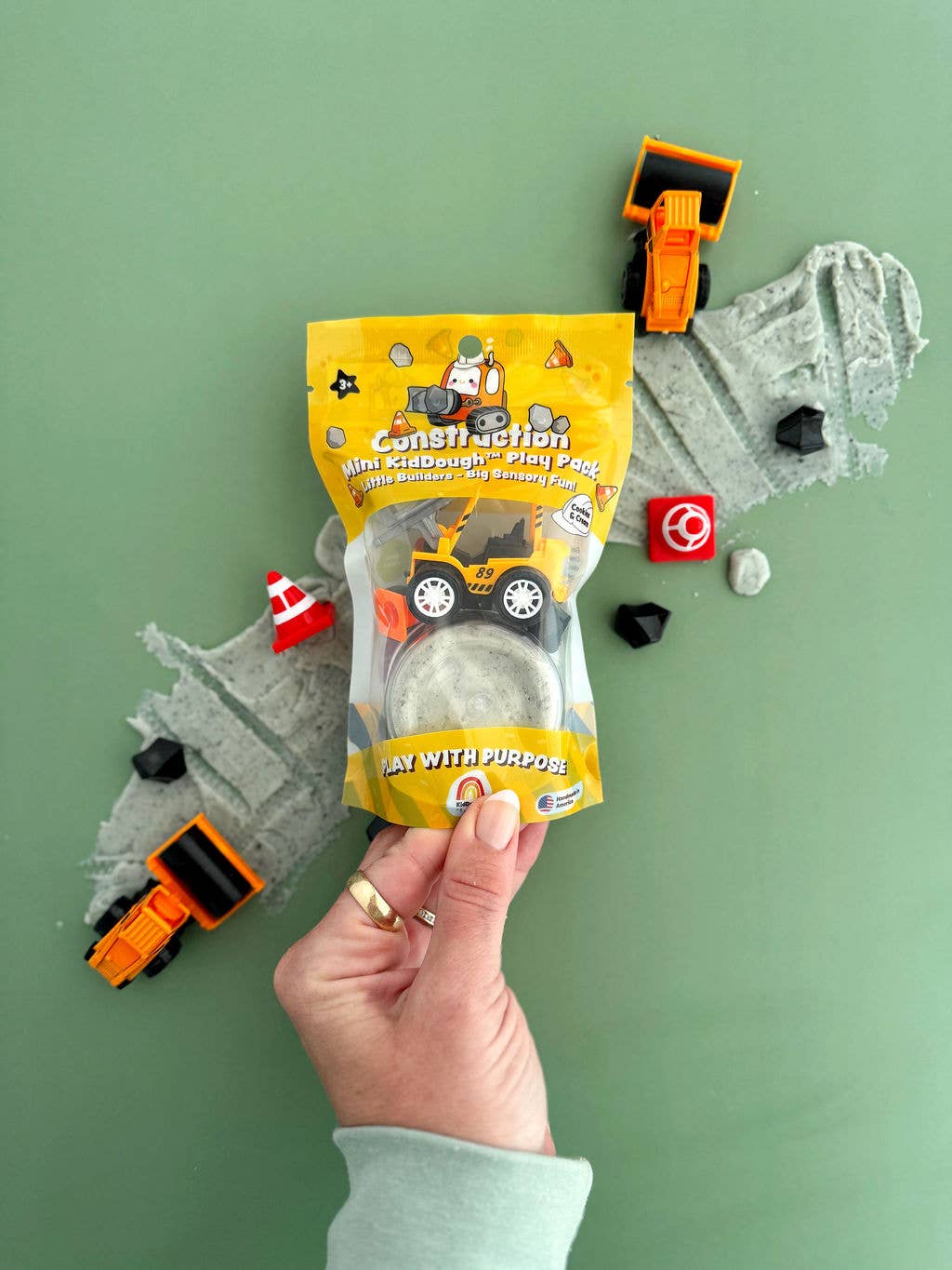 Construction Mini Play Pack (Cookies & Cream)