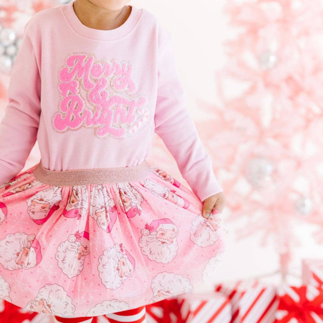 Sweet Wink Merry and Bright Christmas Sweatshirt