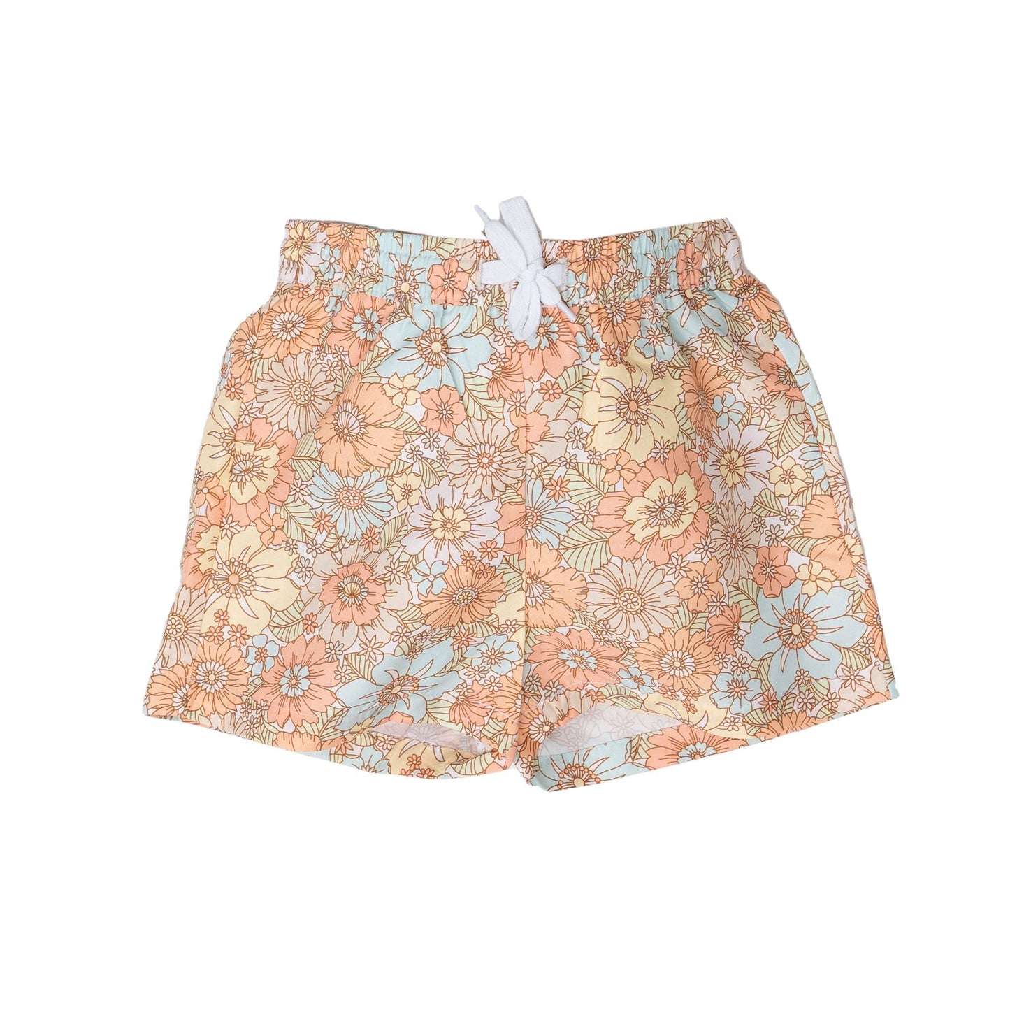 Boho Floral Boys Trunks