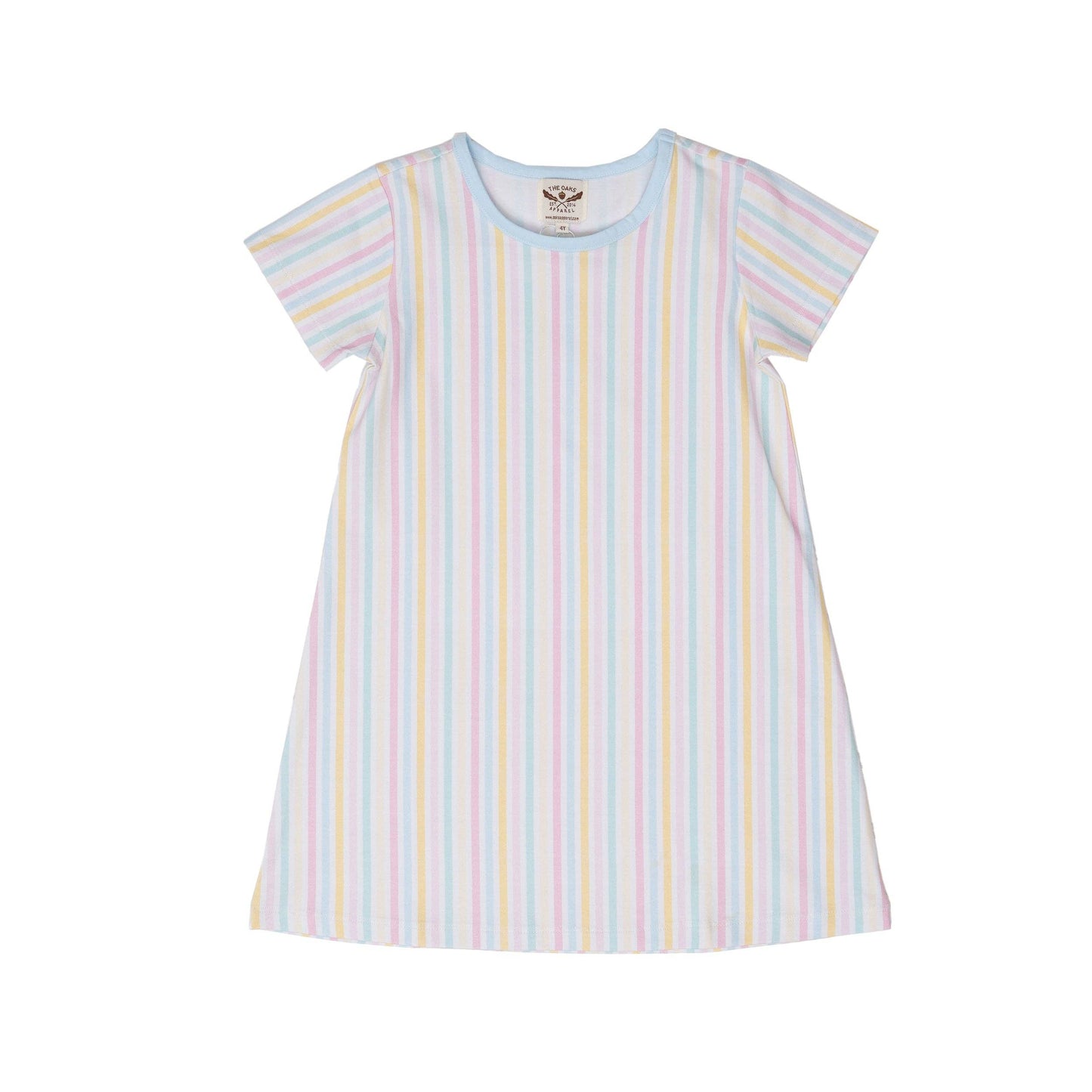 Mary Chase Pastel Stripes Dress